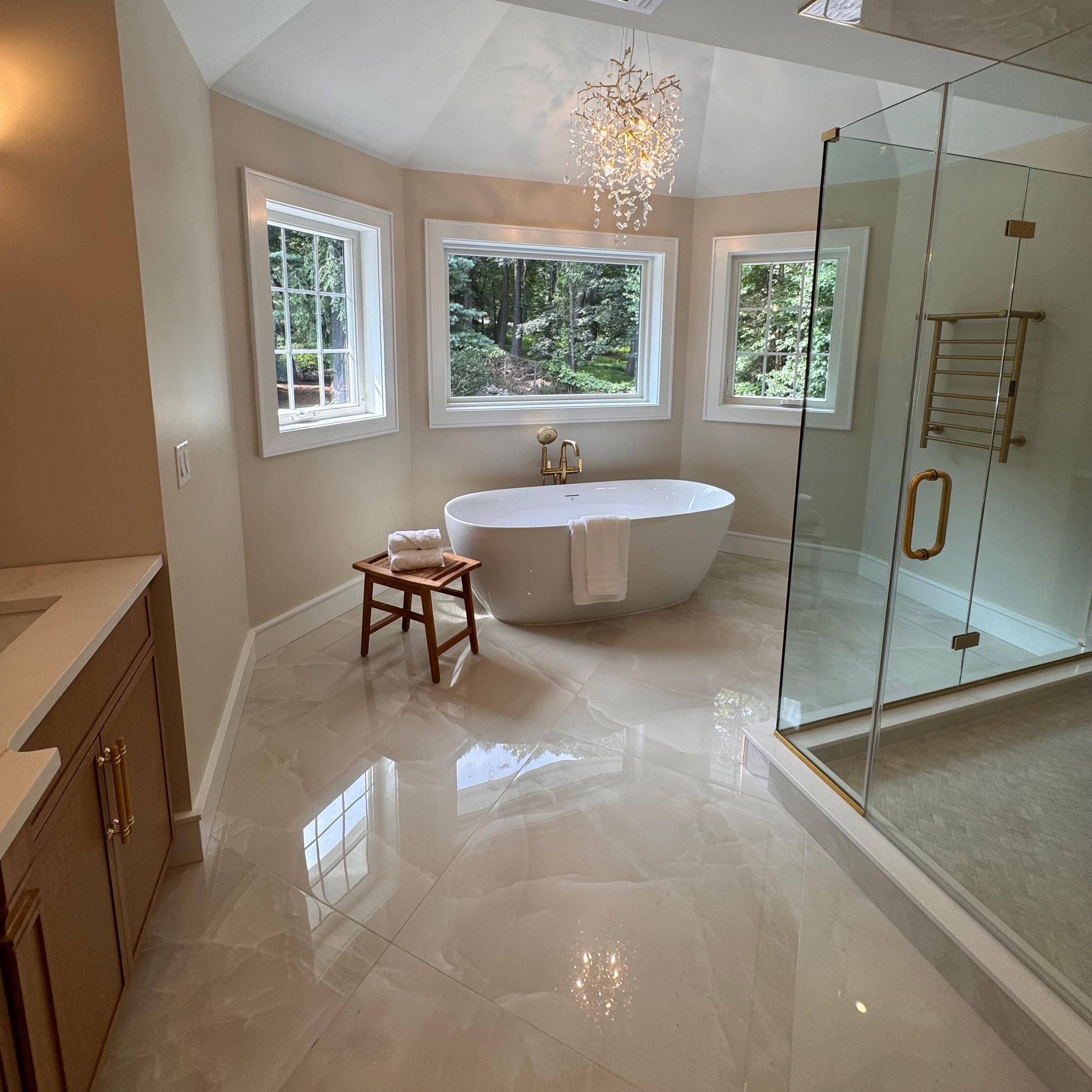 Wyckoff Spa-Inspired Primary Bathroom