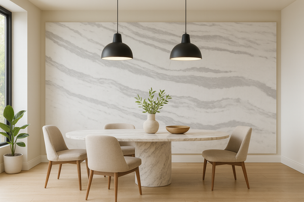 Buy Reliance Surfaces BIANCO DOLOMITE WAVY – MARBLE from ExpressKBF - 99354123