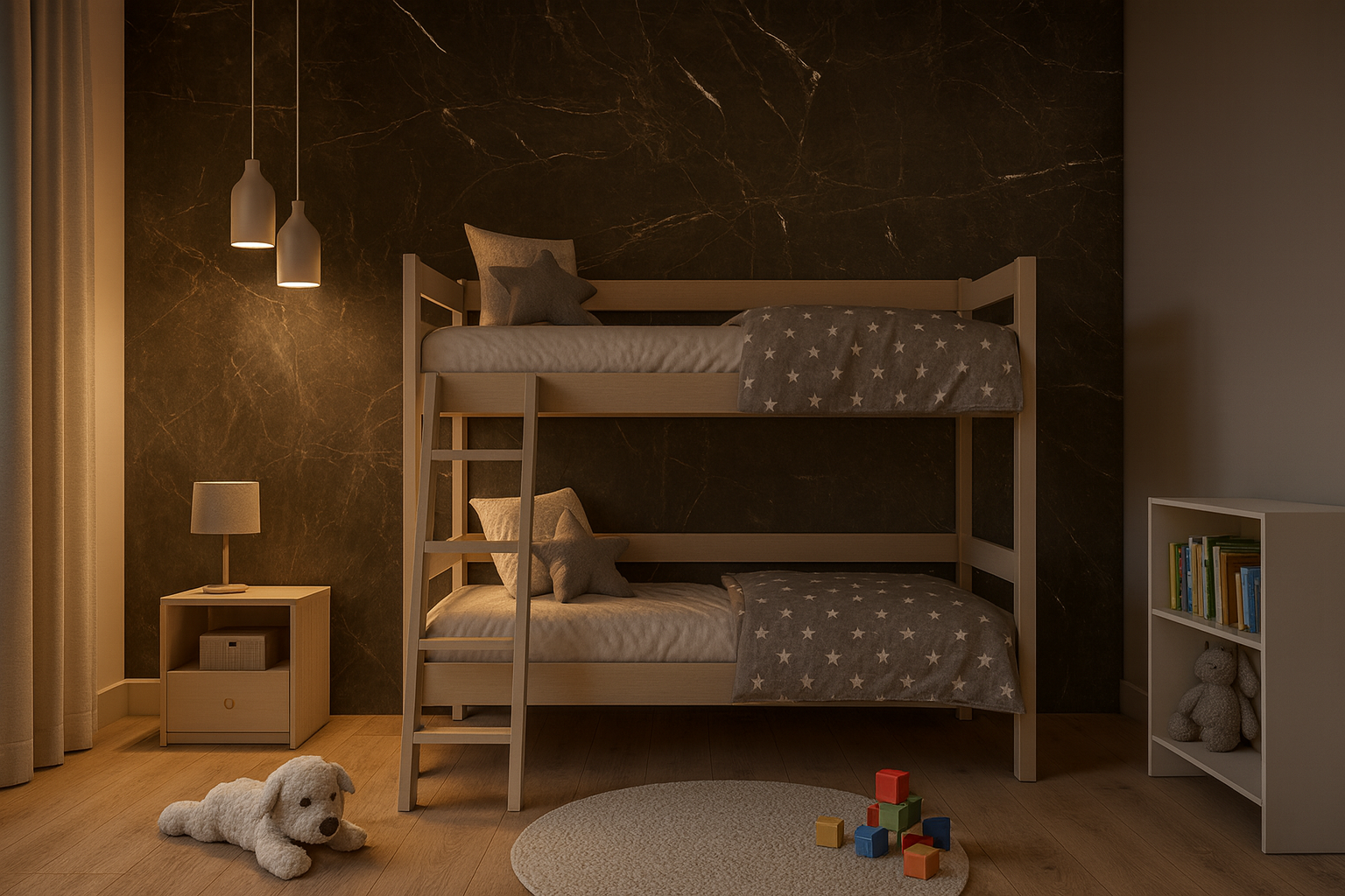 BRONZE MARRON – MARBLE