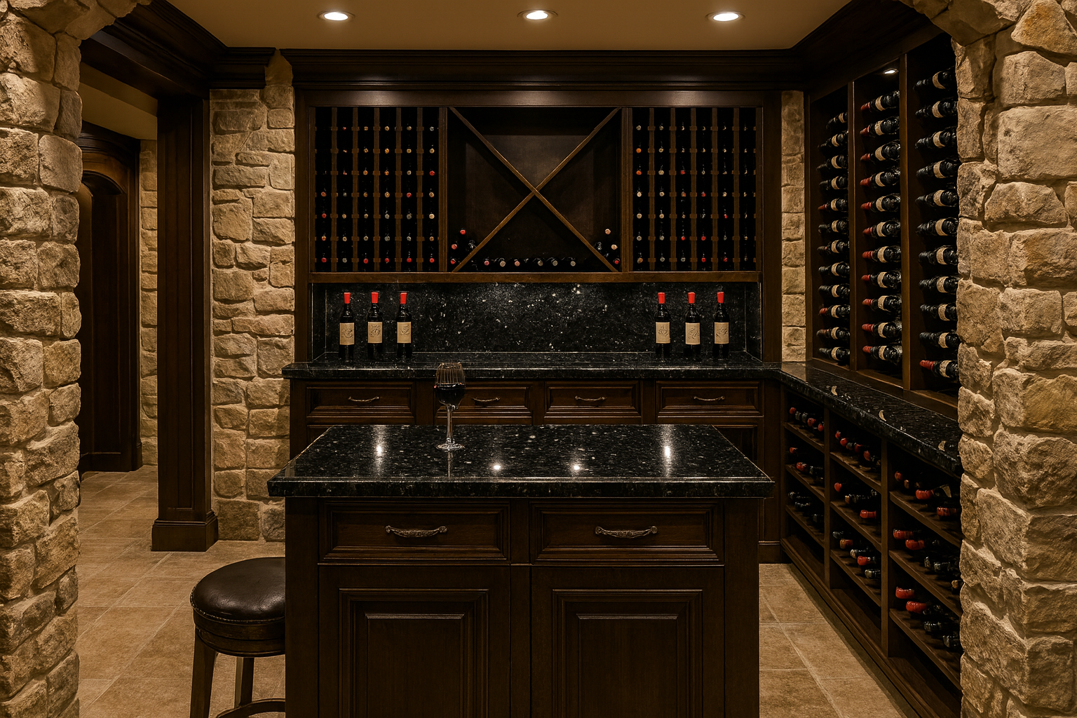 CALACATTA BLACK – QUARTZITE