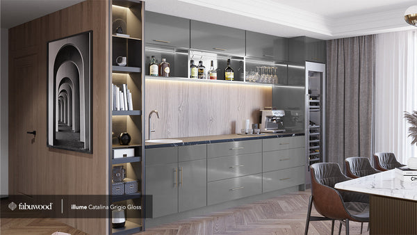 Buy Fabuwood Catalina - Grigio Gloss from ExpressKBF - 40406225