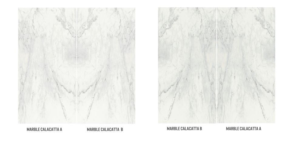 MARBLE CALACATTA B – PORCELAIN
