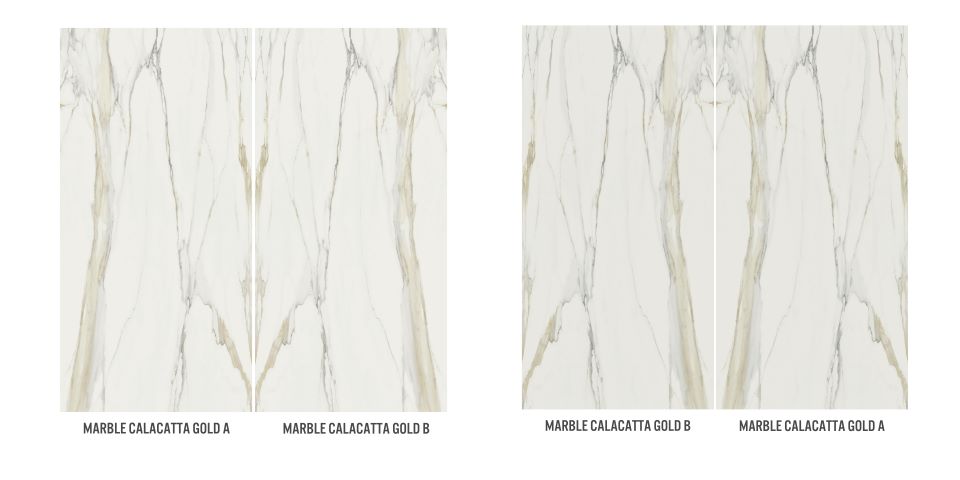 MARBLE CALACATTA GOLD A - PORCELAIN