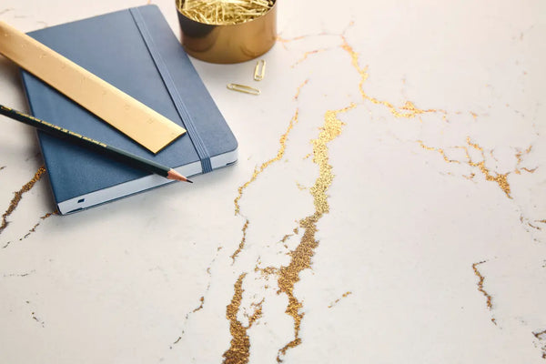 Buy Cambria Berkshire Brass Satin Ridge™ Quartz Sample from ExpressKBF - 33160106