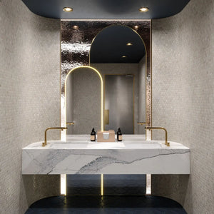 Buy Cambria Windsor Steel Satin Ridge™ Quartz Sample from ExpressKBF - 46115600