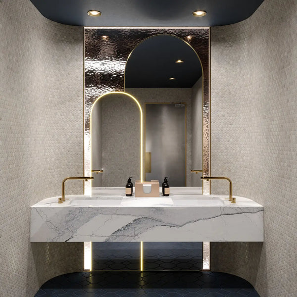 Buy Cambria Windsor Steel Satin Ridge™ Quartz Sample from ExpressKBF - 66680334